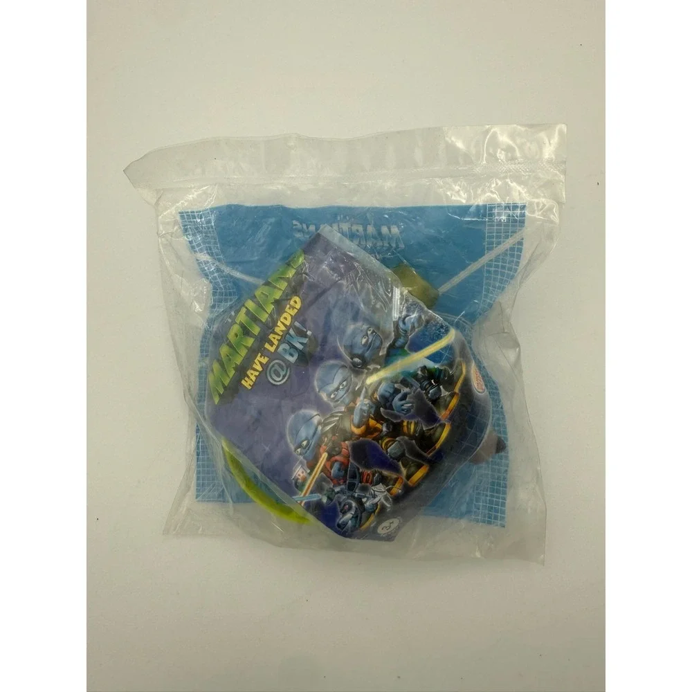 2002 Burger King Kid's Meal Toy The Martians‎ Have Landed NIP Green Flyer Dog